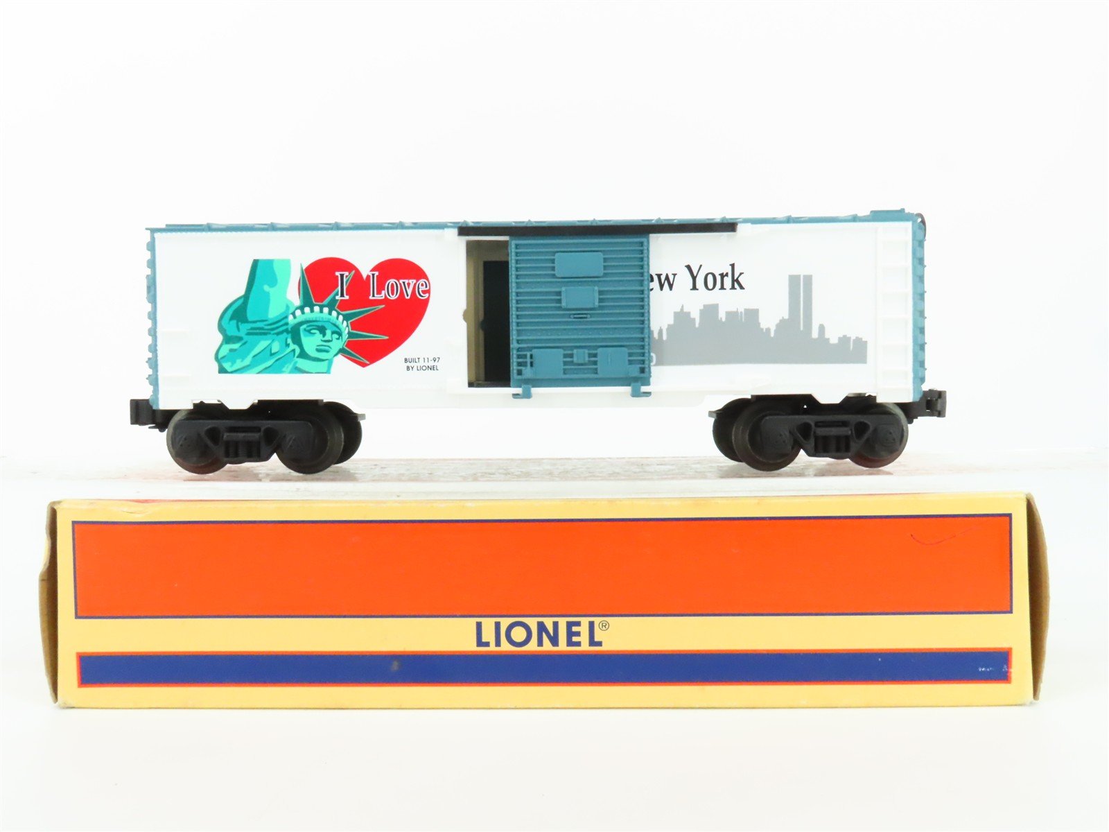 O Gauge 3-Rail Lionel 6-19949 I Love New York Single Door Box Car #9700
