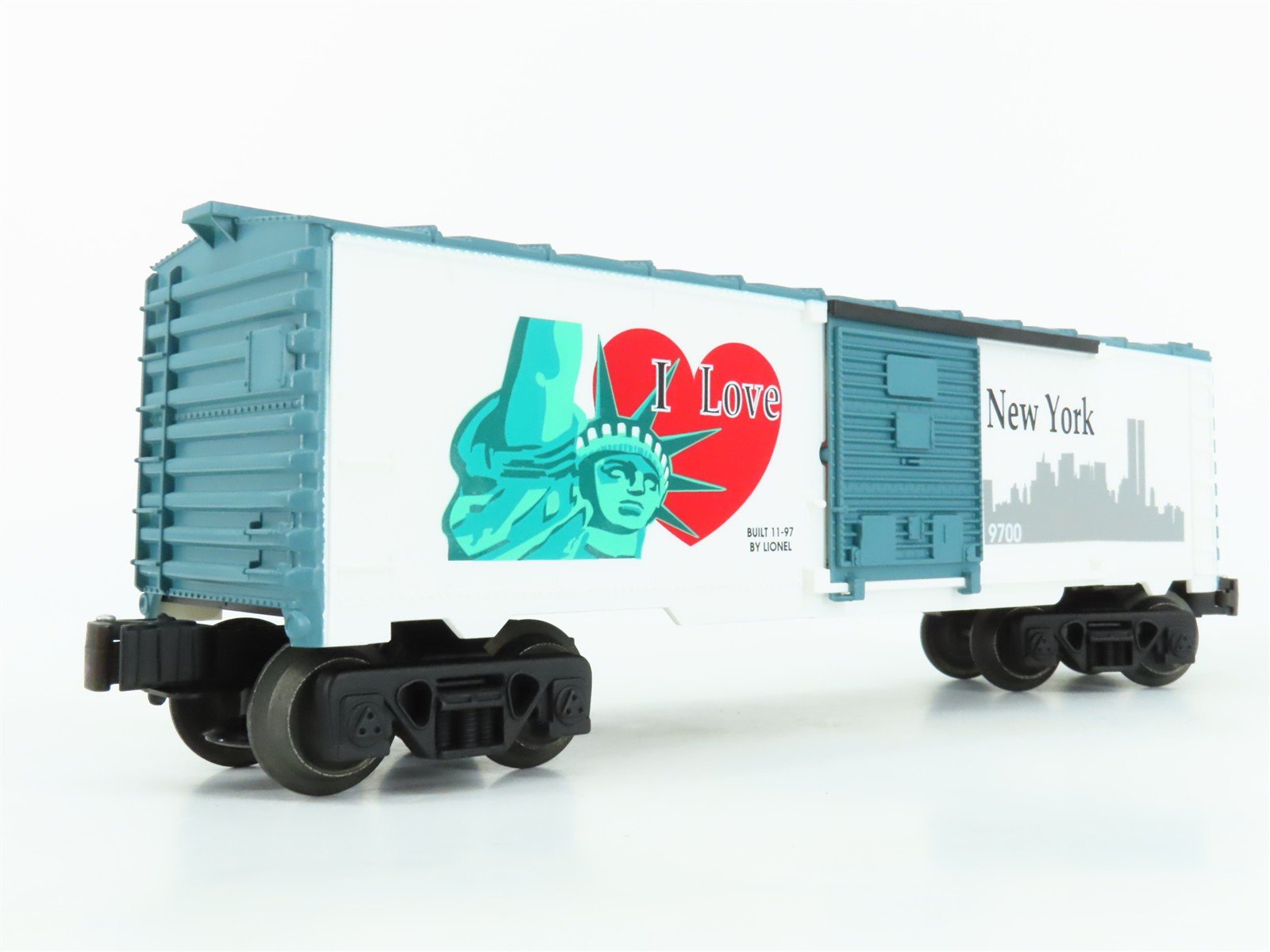 O Gauge 3-Rail Lionel 6-19949 I Love New York Single Door Box Car #9700