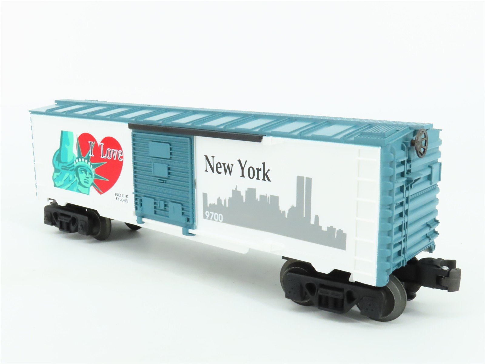 O Gauge 3-Rail Lionel 6-19949 I Love New York Single Door Box Car #9700