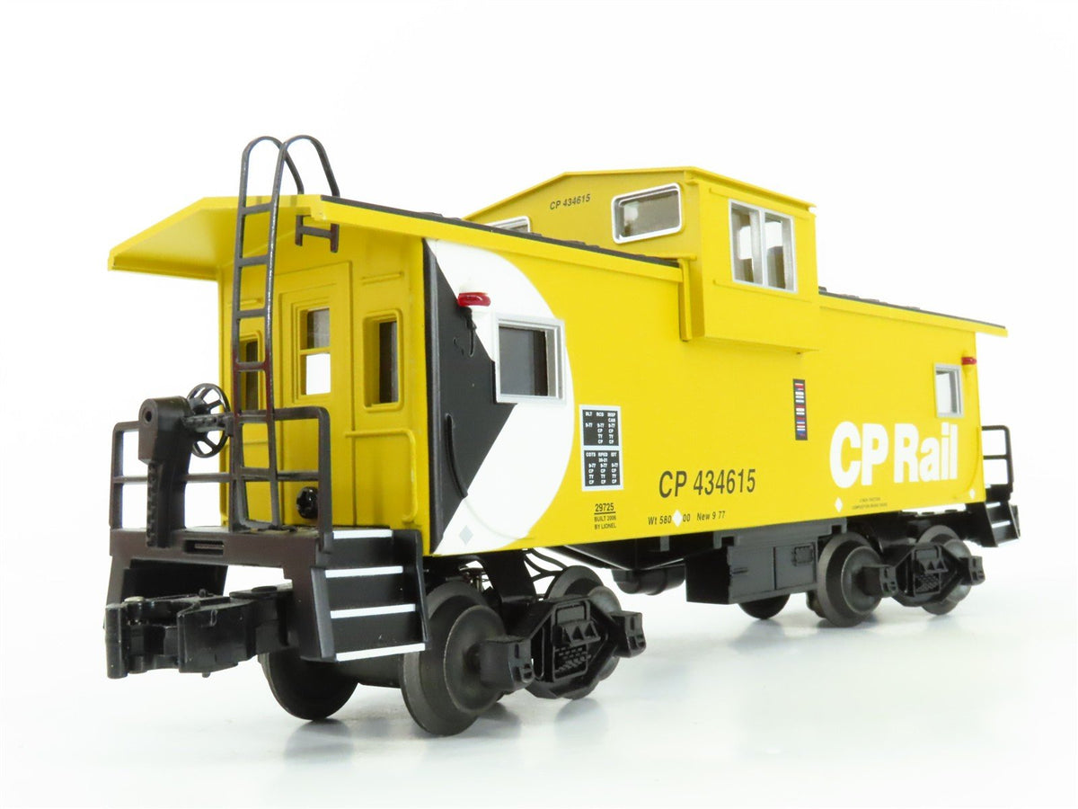 O Gauge 3-Rail Lionel 6-29725 CP Rail Extended Vision Caboose #434615 w/ Lights