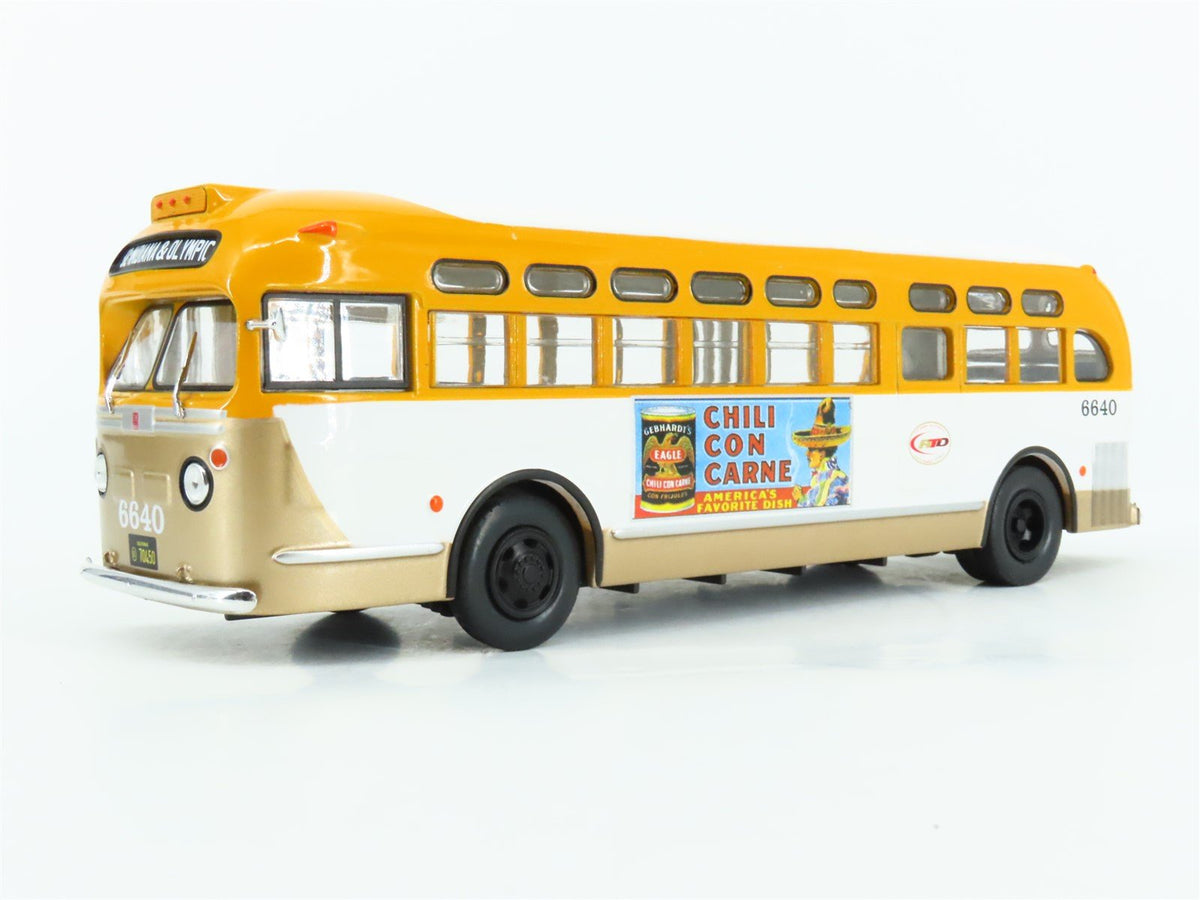 1:43 Iconic Replicas 43-0352 Die-Cast GM TDH 3610 Los Angeles Transit Lines Bus