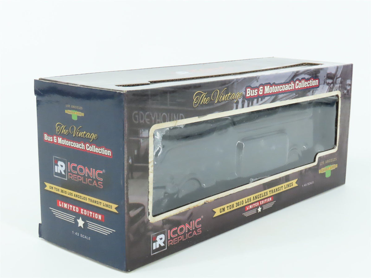 1:43 Iconic Replicas 43-0352 Die-Cast GM TDH 3610 Los Angeles Transit Lines Bus