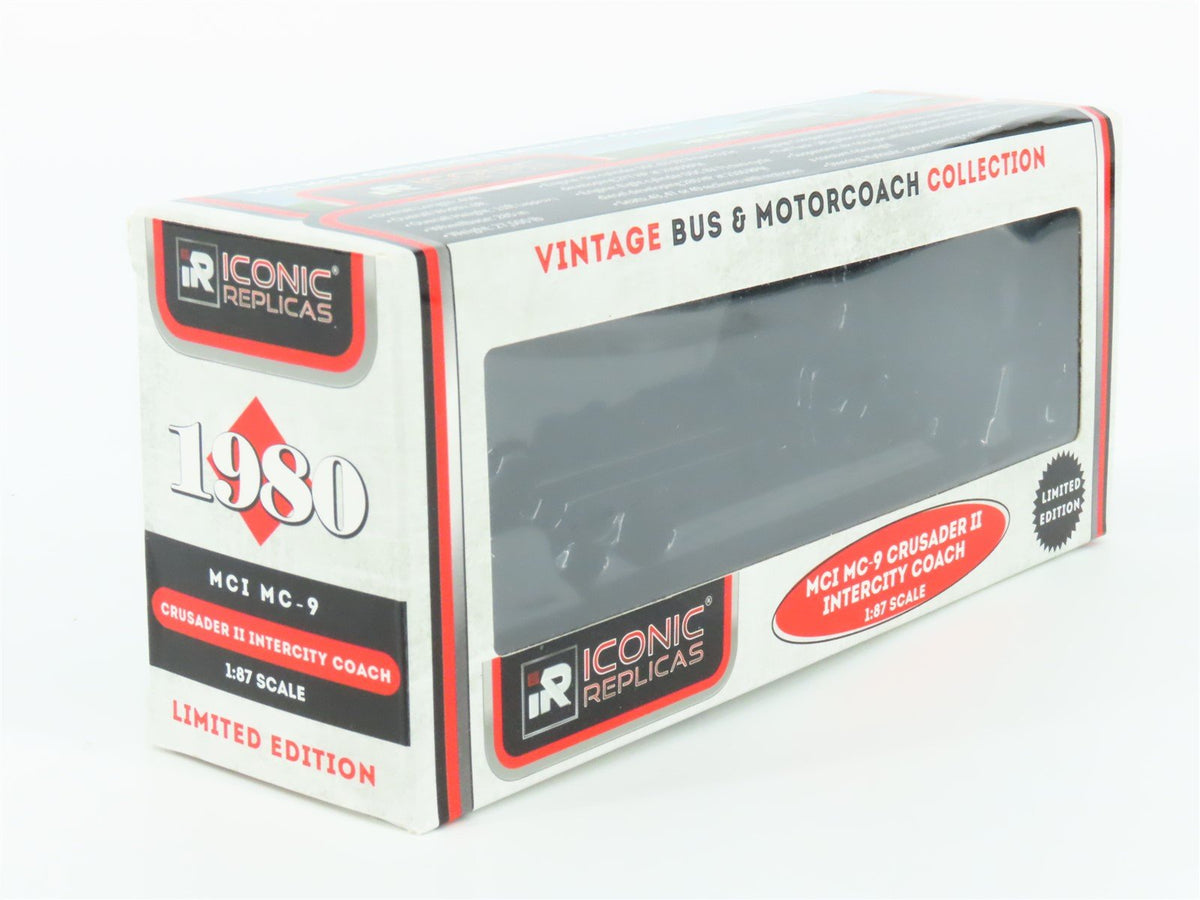 1:87 Iconic Replicas 87-0328 Die-Cast MCI MC-9 Shortline Crusader Intercity Bus
