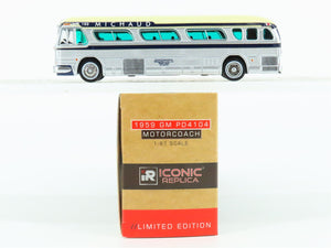 1:87 Iconic Replicas 87-0303 Die-Cast 1959 GM PD4104 Michaud Motorcoach Bus