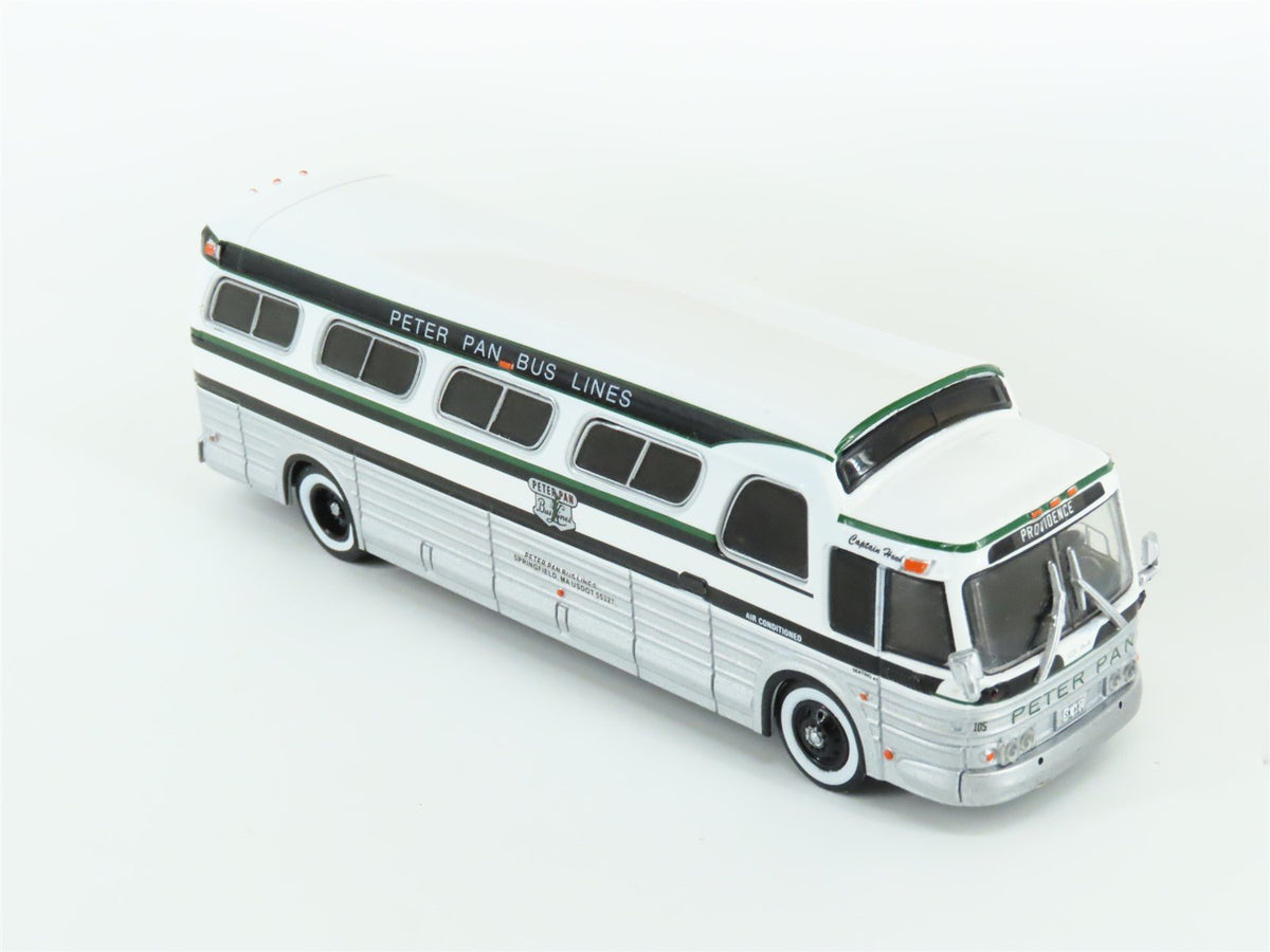 1:87 Iconic Replicas 87-0286 DieCast 1966 GM PD4107 Peter Pan Buffalo Coach Bus