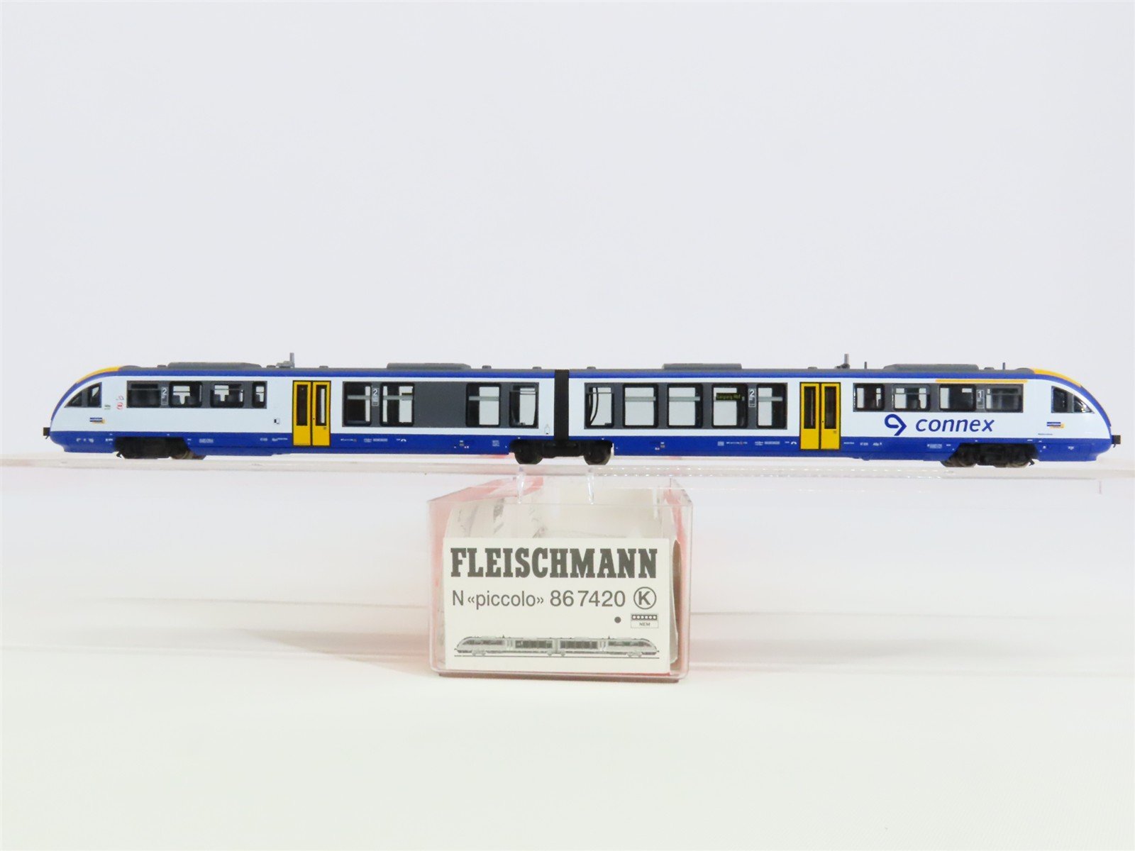 N Fleischmann 867420 Connex Lausitzbahn BR 642 Desiro DMU 2-Unit Set - DCC Ready