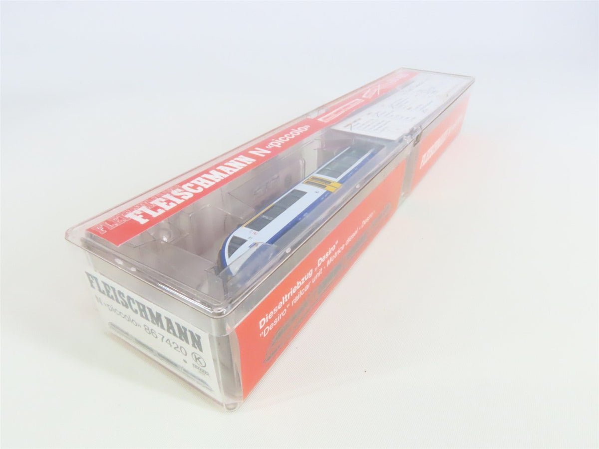 N Fleischmann 867420 Connex Lausitzbahn BR 642 Desiro DMU 2-Unit Set - DCC Ready
