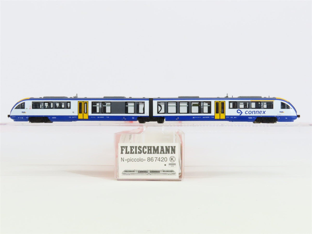 N Fleischmann 867420 Connex Lausitzbahn BR 642 Desiro DMU 2-Unit Set - DCC Ready