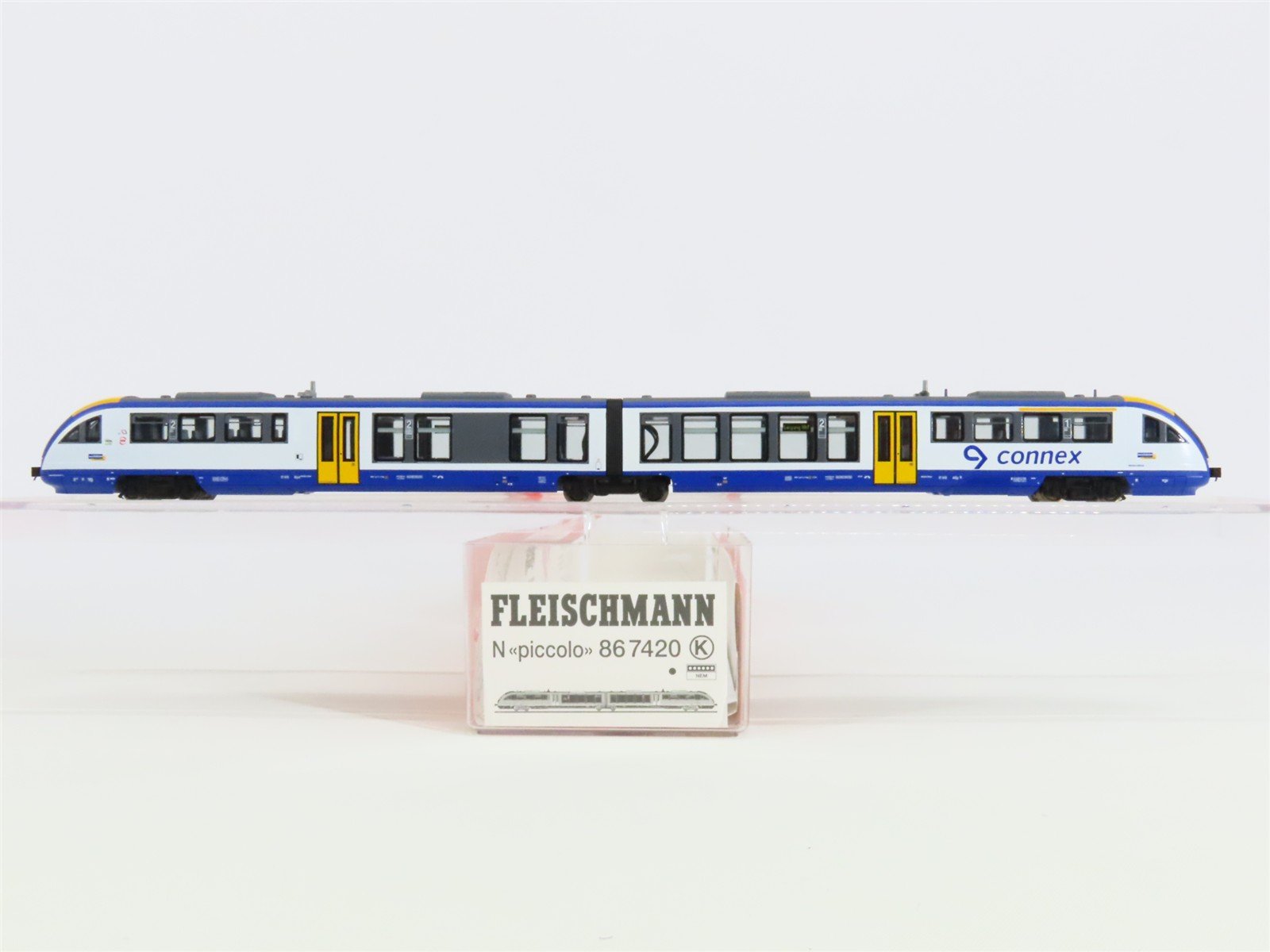 N Fleischmann 867420 Connex Lausitzbahn BR 642 Desiro DMU 2-Unit Set - DCC Ready