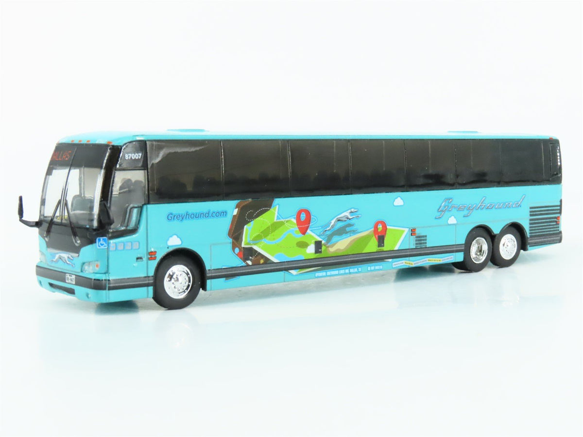 1:87 Scale Iconic Replicas 87-0274 Die-Cast Greyhound Prevost X3-45 Coach Bus