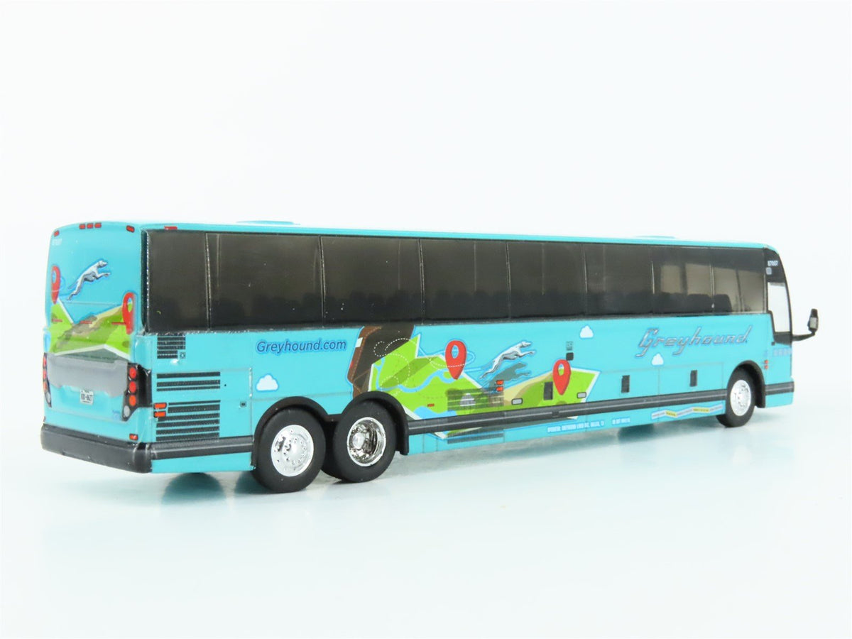 1:87 Scale Iconic Replicas 87-0274 Die-Cast Greyhound Prevost X3-45 Coach Bus