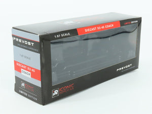 1:87 Scale Iconic Replicas 87-0274 Die-Cast Greyhound Prevost X3-45 Coach Bus