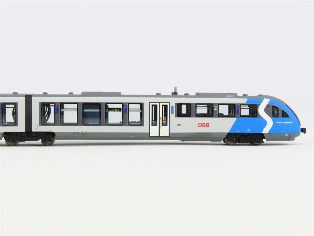 N Fleischmann 742203 OBB S-Bahn Styria Rh 5022 Desiro DMU 2-Unit Set - DCC Ready