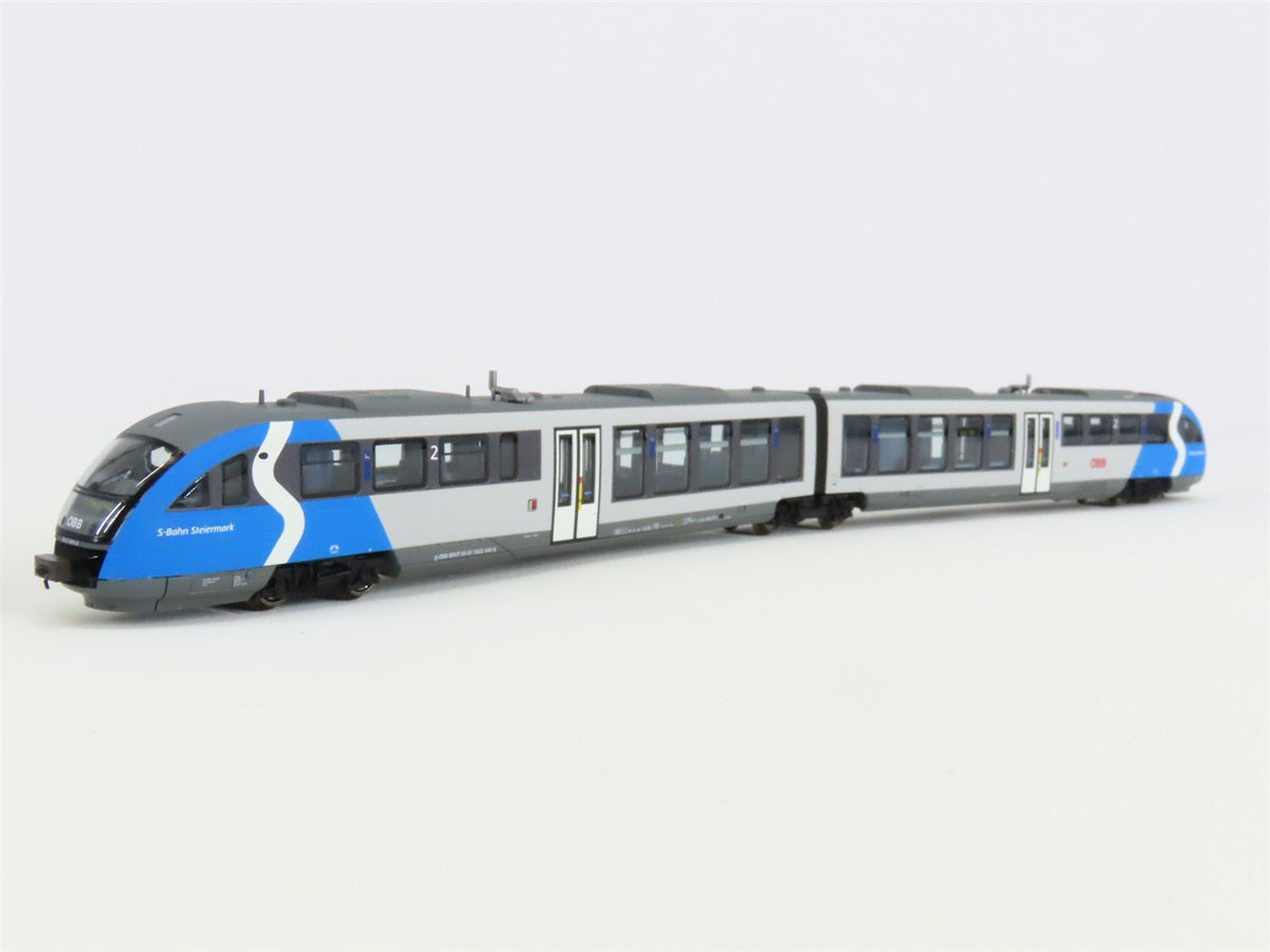 N Fleischmann 742203 OBB S-Bahn Styria Rh 5022 Desiro DMU 2-Unit Set - DCC Ready