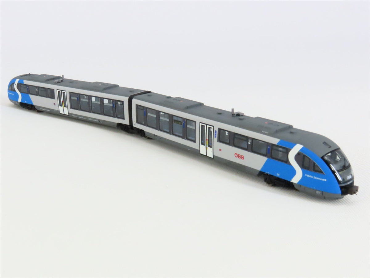 N Fleischmann 742203 OBB S-Bahn Styria Rh 5022 Desiro DMU 2-Unit Set - DCC Ready