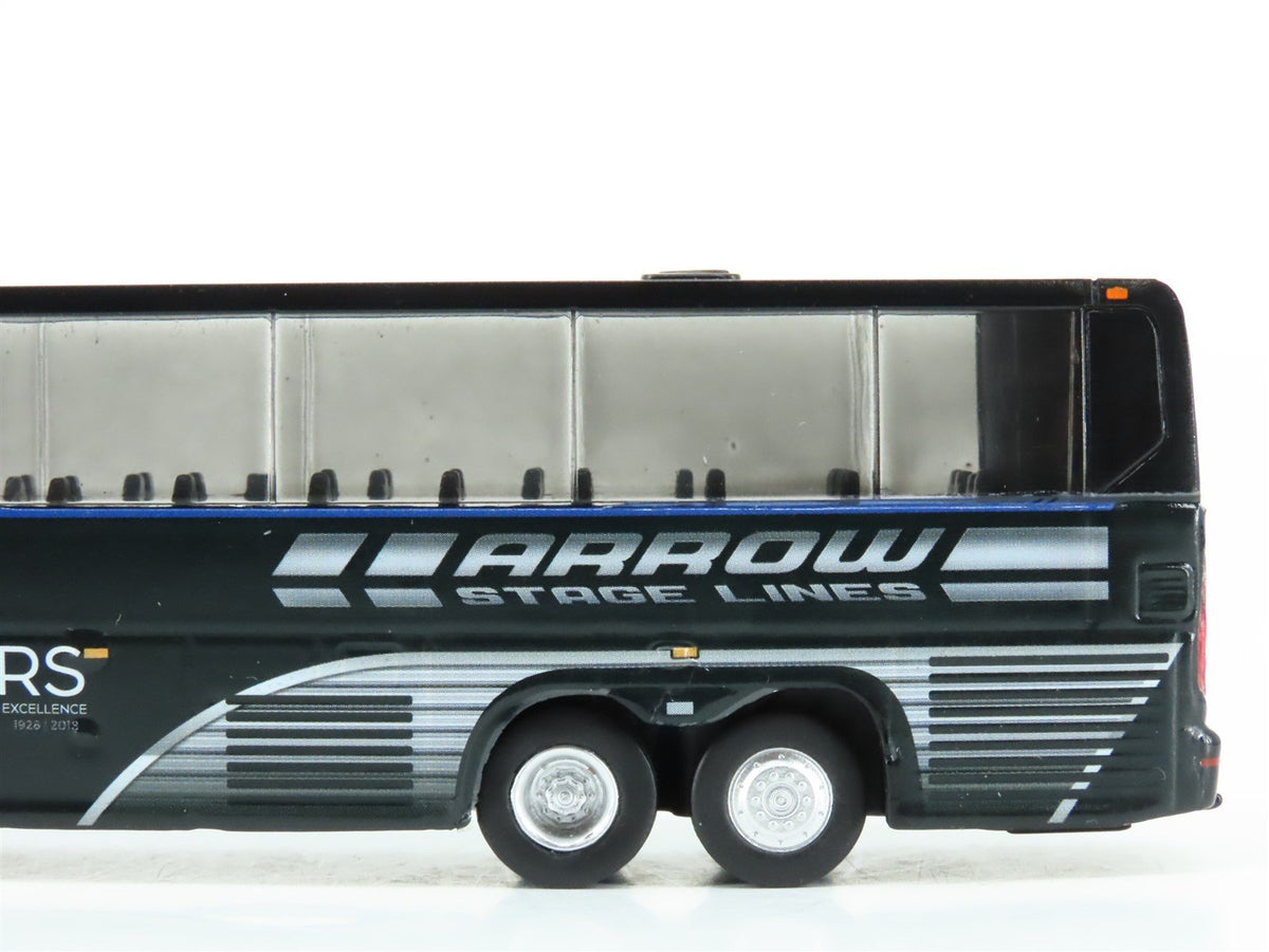 1:87 Iconic Replicas 87-0110 Die-Cast Arrow 90th Anniversary MCI J4500 Bus