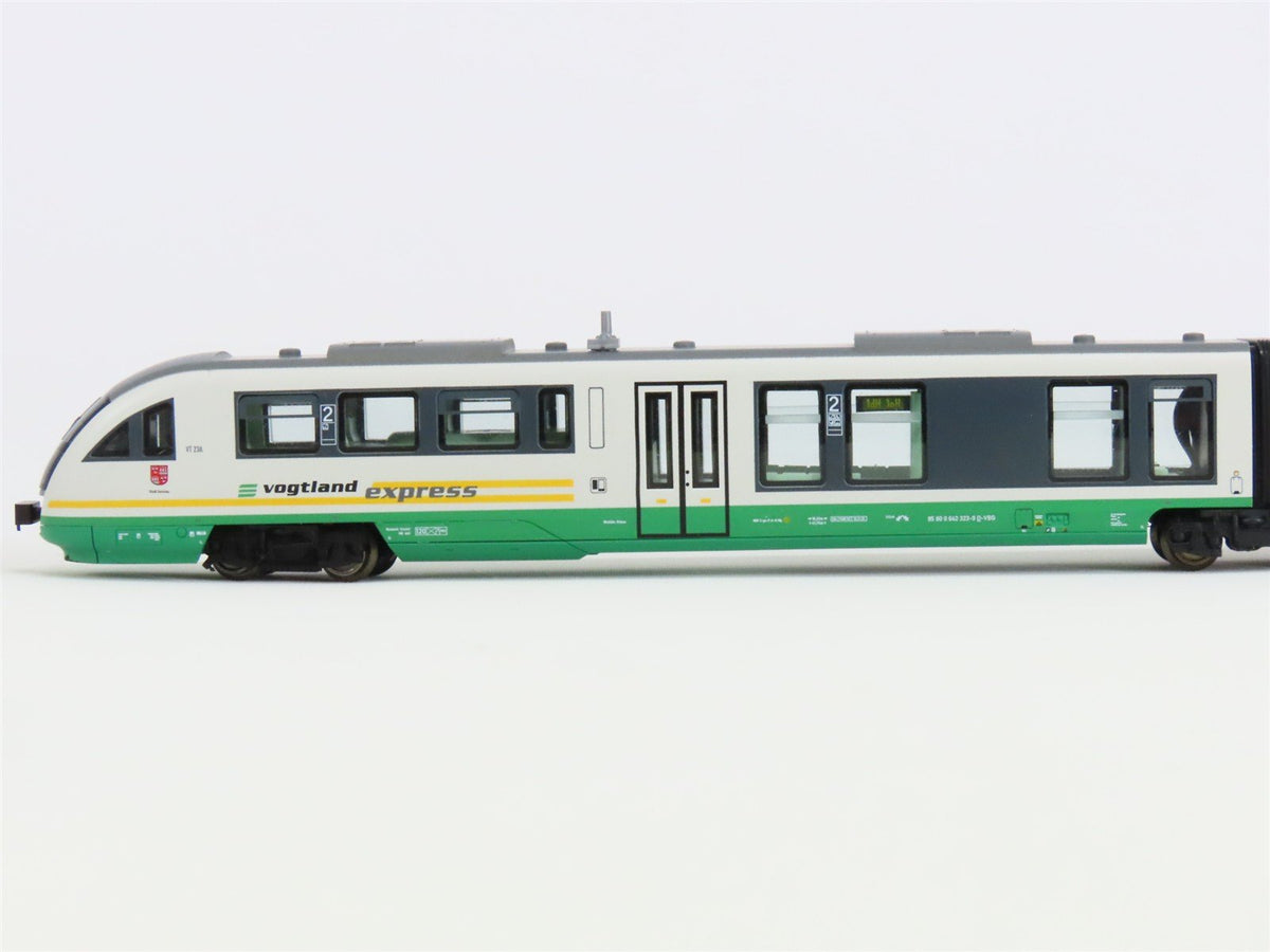 N Fleischmann 742004 Vogtland Express BR 642 Desiro DMU 2-Unit Set - DCC Ready