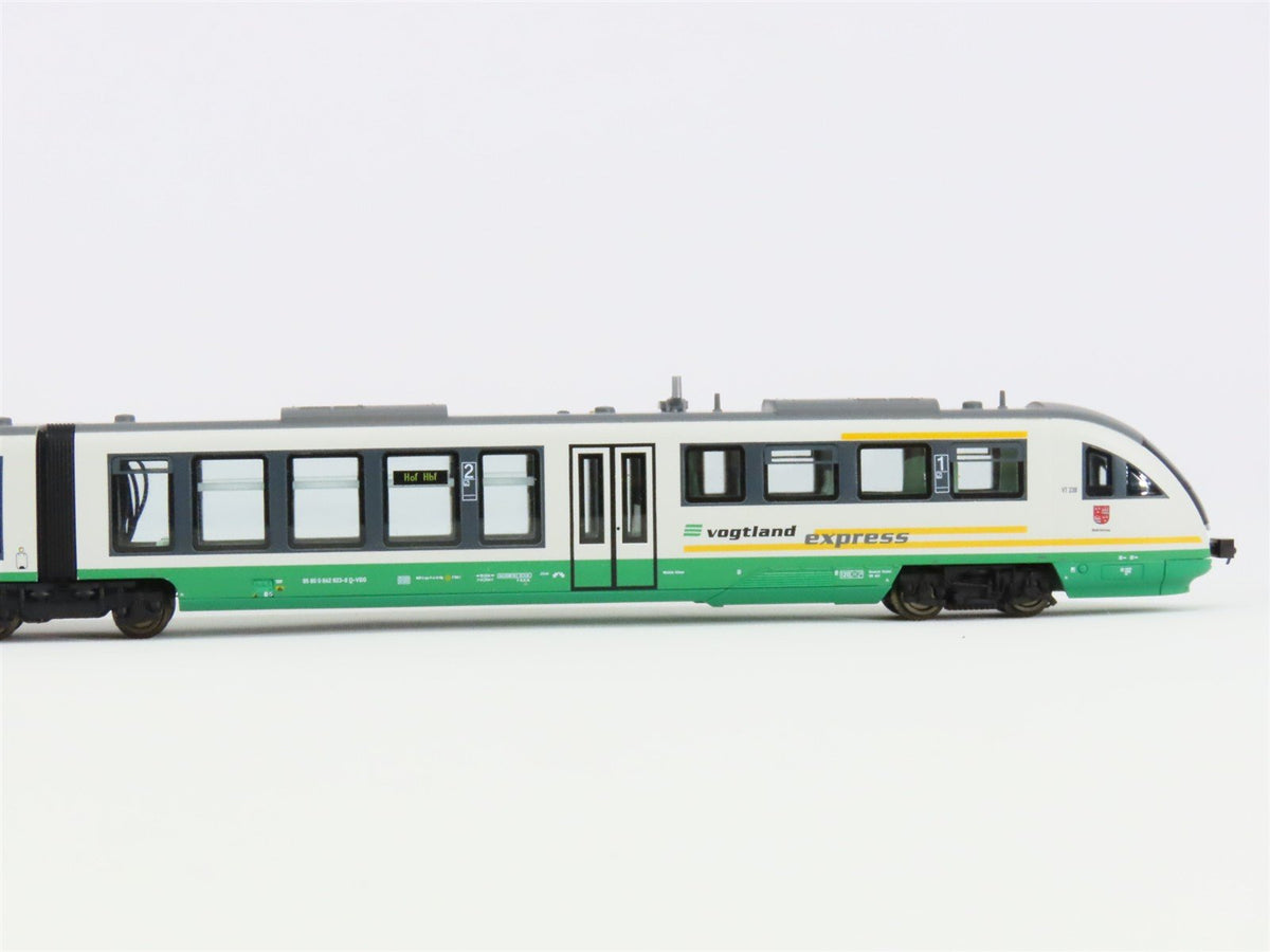 N Fleischmann 742004 Vogtland Express BR 642 Desiro DMU 2-Unit Set - DCC Ready