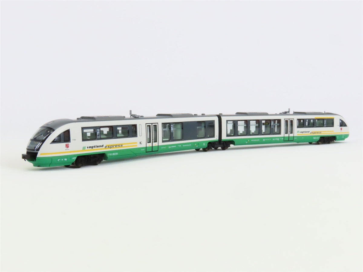 N Fleischmann 742004 Vogtland Express BR 642 Desiro DMU 2-Unit Set - DCC Ready