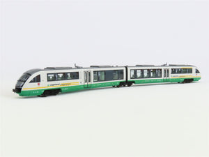N Fleischmann 742004 Vogtland Express BR 642 Desiro DMU 2-Unit Set - DCC Ready