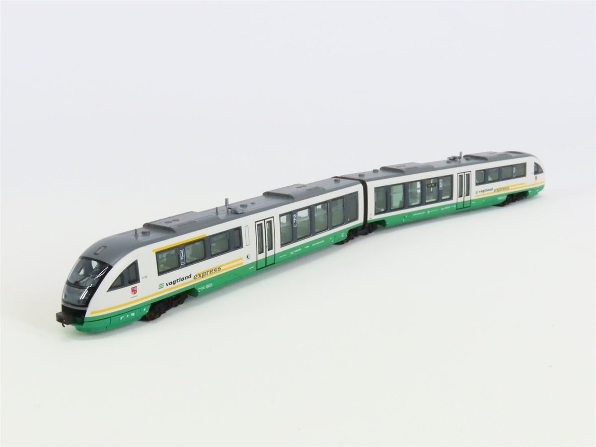 N Fleischmann 742004 Vogtland Express BR 642 Desiro DMU 2-Unit Set - DCC Ready