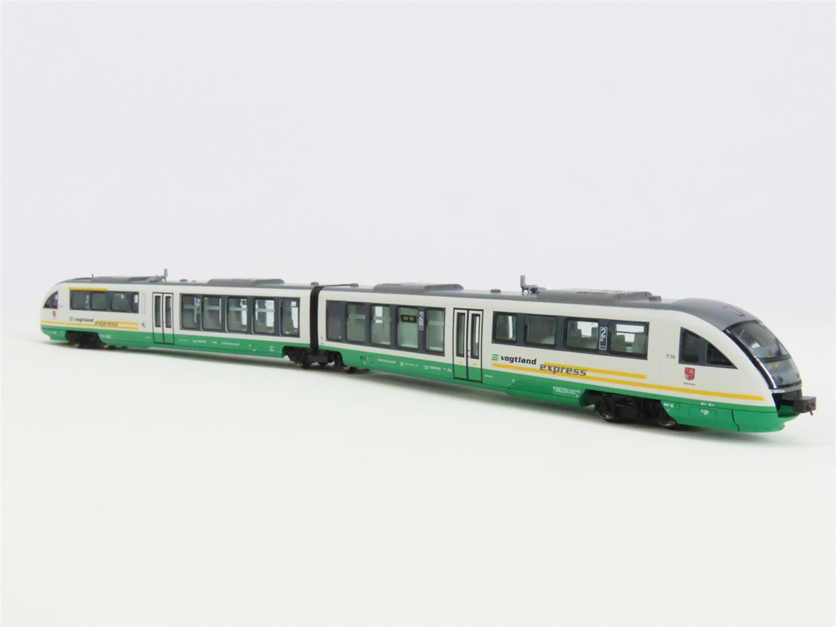 N Fleischmann 742004 Vogtland Express BR 642 Desiro DMU 2-Unit Set - DCC Ready