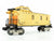 O Gauge 3-Rail Lionel 6-17635 Die-Cast Gold Plated Caboose #2000 w/ Lights