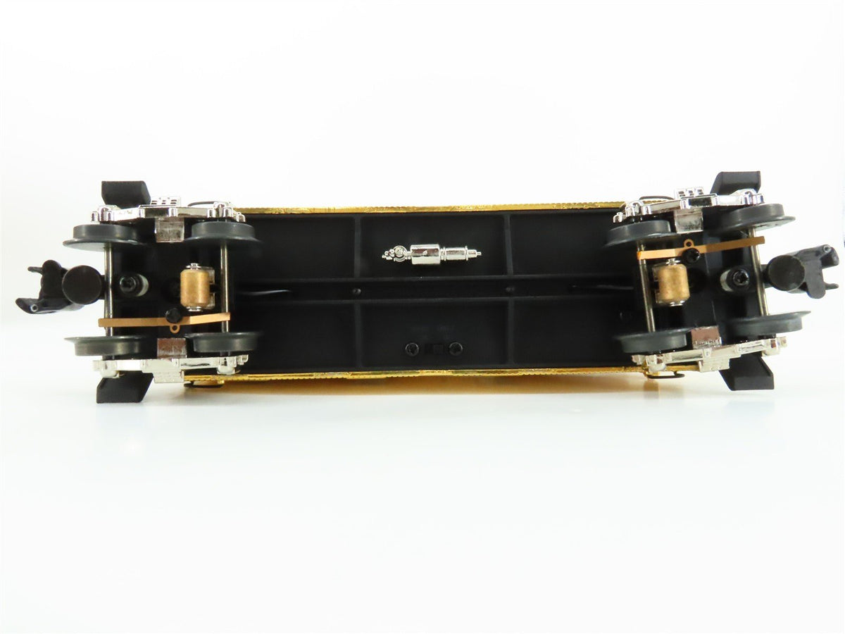 O Gauge 3-Rail Lionel 6-17635 Die-Cast Gold Plated Caboose #2000 w/ Lights