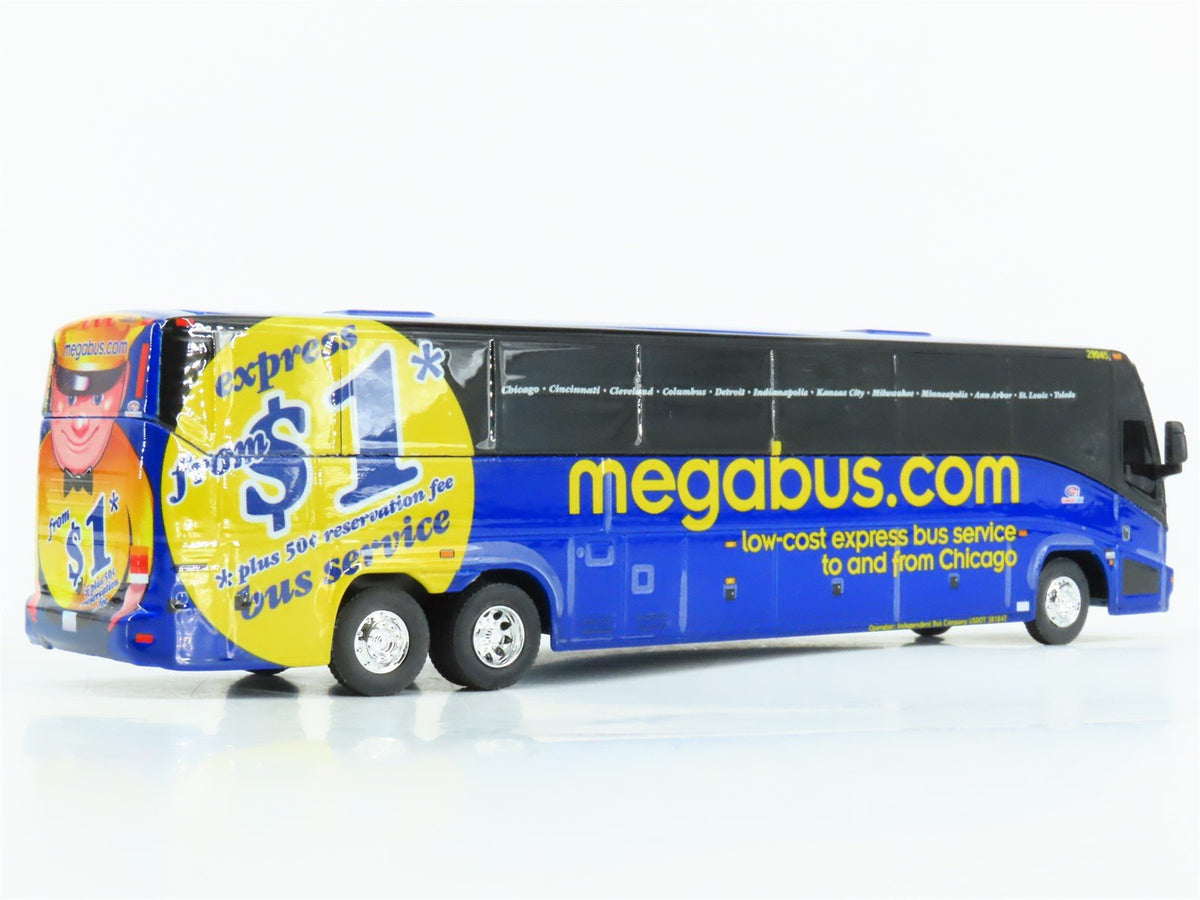 1:64 Scale Tonkin Replicas Die-Cast Grayline Megabus.com #29045