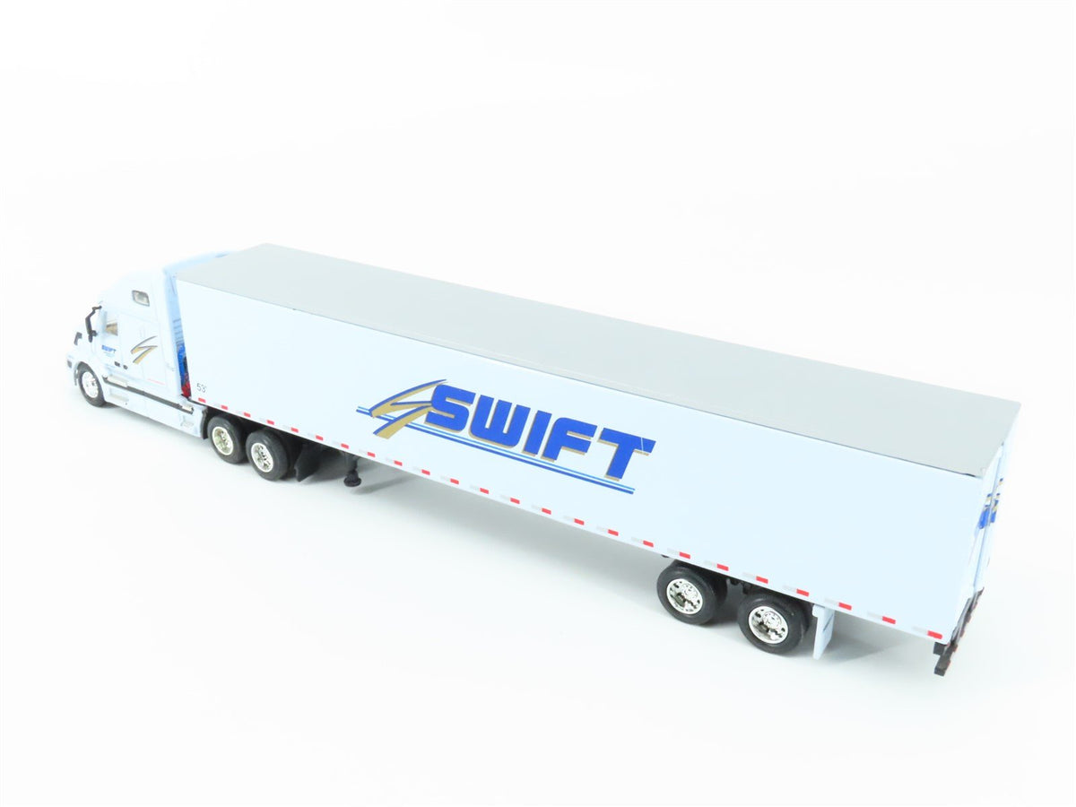 1:64 DG Productions Die-Cast Swift Volvo Semi Truck &amp; 53&#39; Trailer