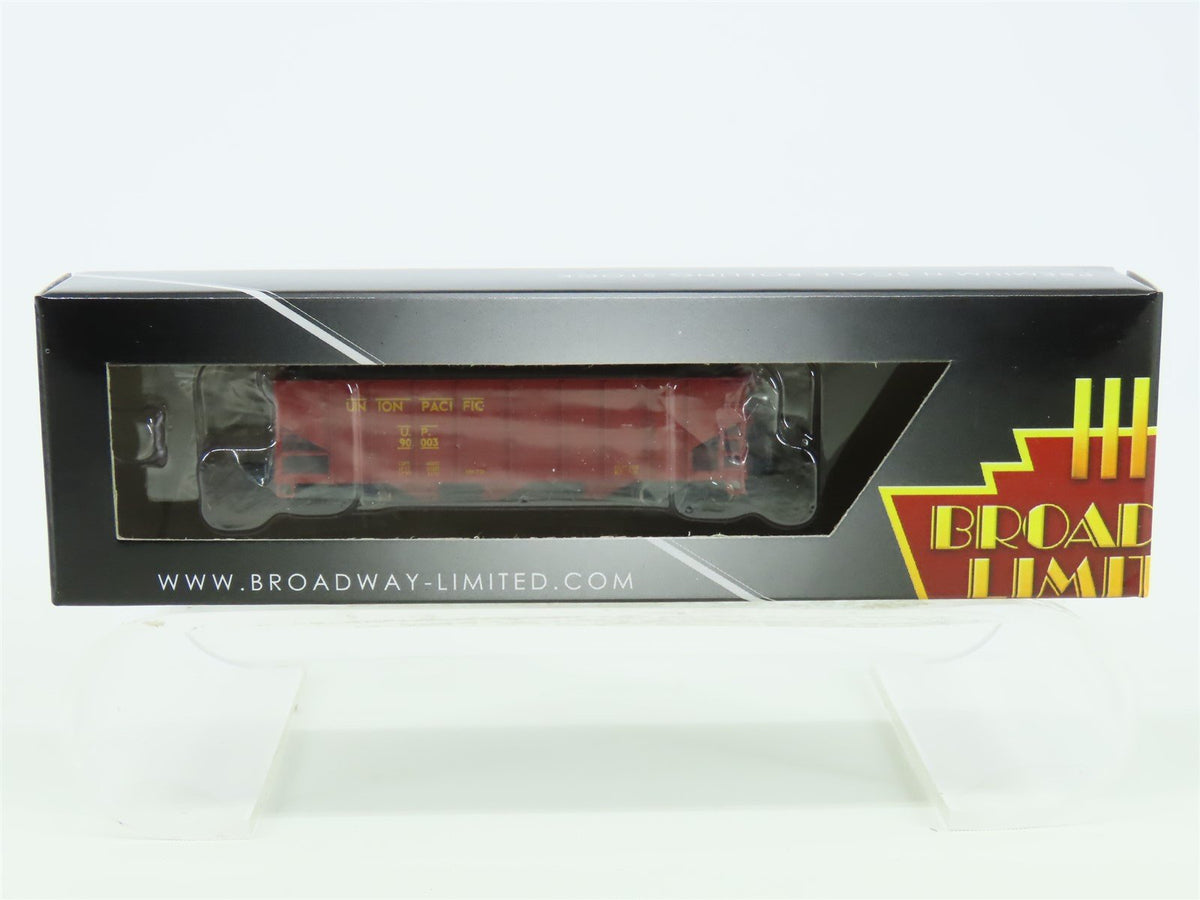 N Scale Broadway Limited BLI 3131 UP Union Pacific 3-Bay Hopper #90003 w/ Load