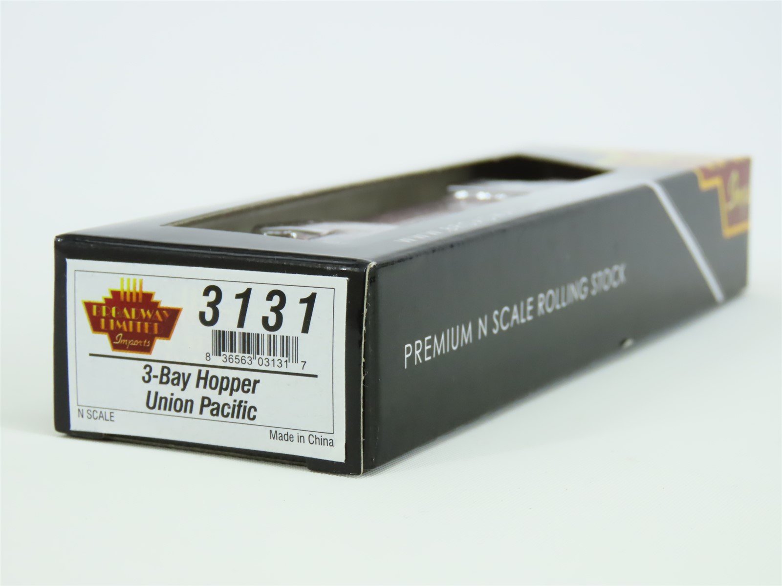 N Scale Broadway Limited BLI 3131 UP Union Pacific 3-Bay Hopper #90003 w/ Load