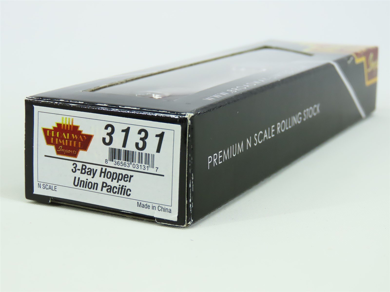 N Scale Broadway Limited BLI 3131 UP Union Pacific 3-Bay Hopper #90663 w/ Load