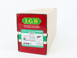 G Scale LGB 41362 Circus Single Door Box Car w/ Sound Installed