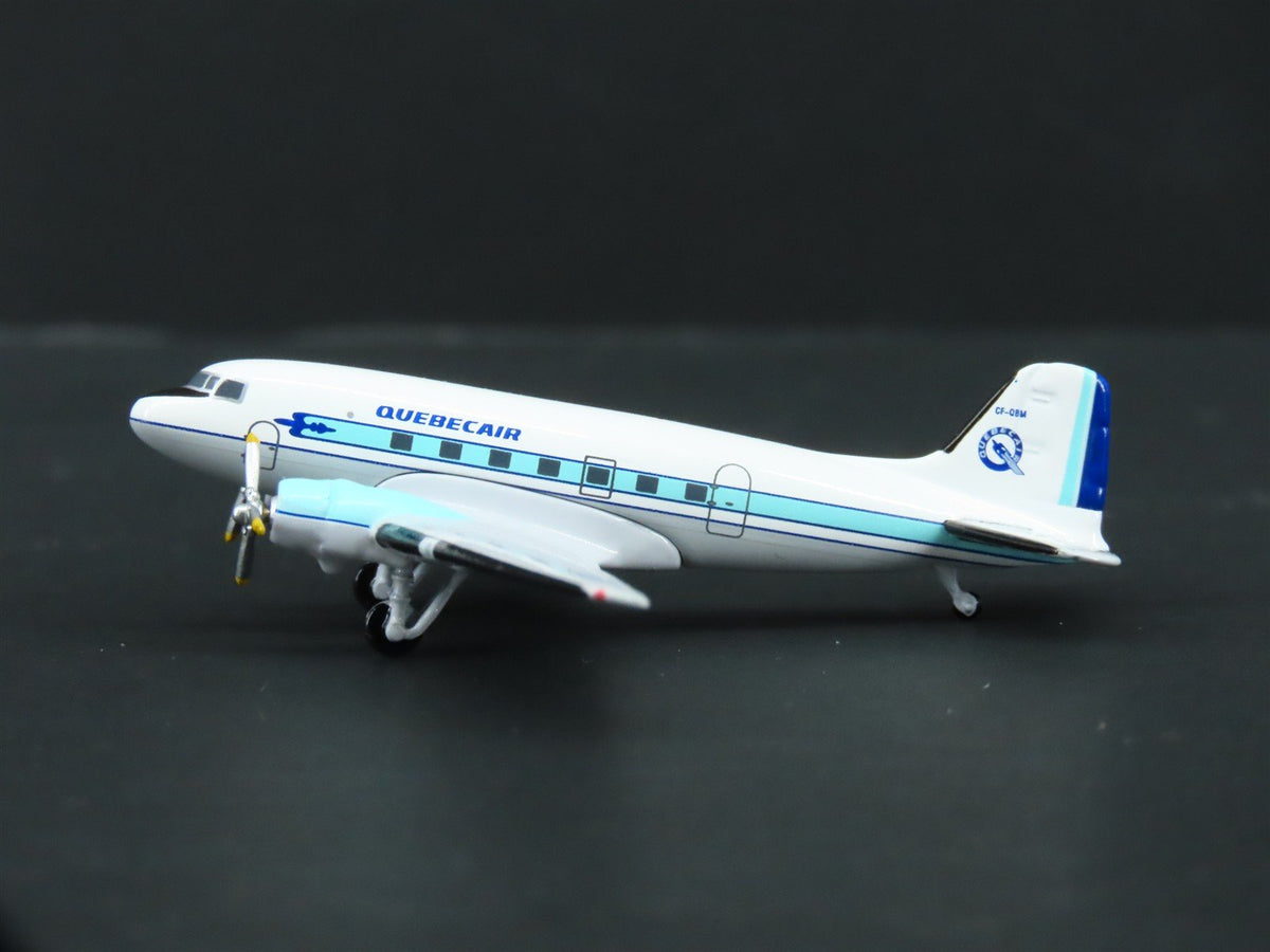 1:400 Aero Classics Historical Die-Cast Quebec Air MD DC-3 Airliner