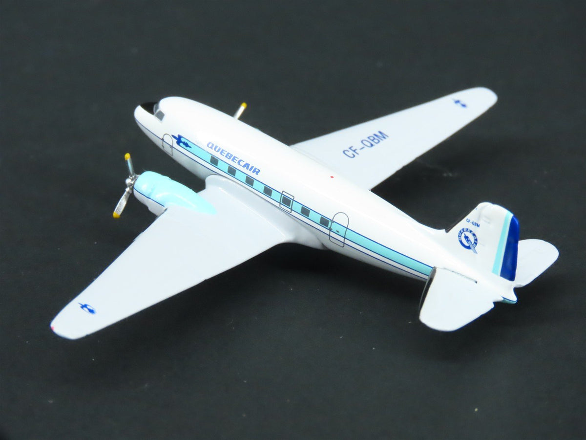 1:400 Aero Classics Historical Die-Cast Quebec Air MD DC-3 Airliner