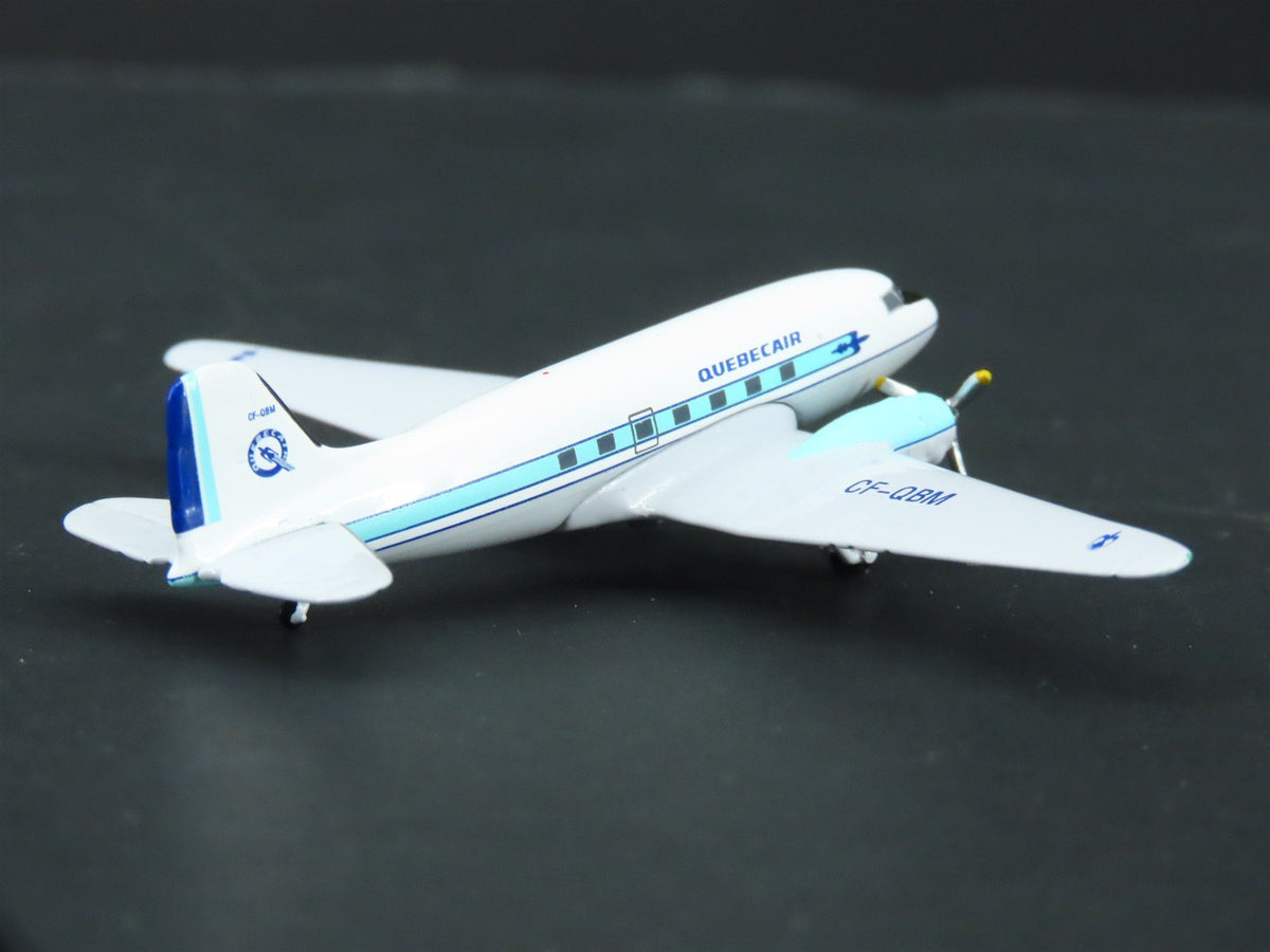 1:400 Aero Classics Historical Die-Cast Quebec Air MD DC-3 Airliner
