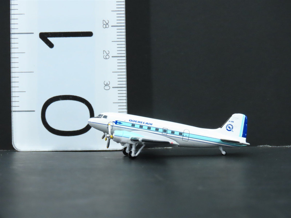 1:400 Aero Classics Historical Die-Cast Quebec Air MD DC-3 Airliner