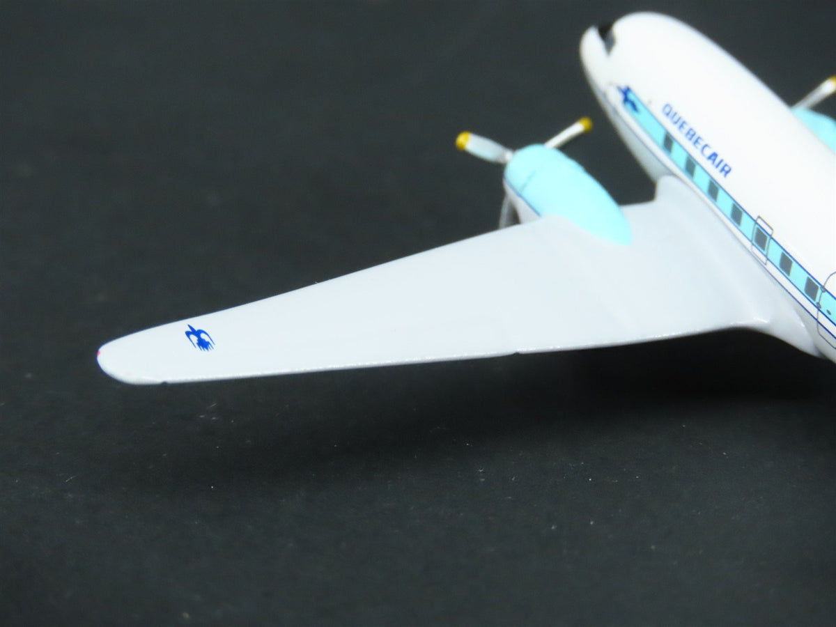 1:400 Aero Classics Historical Die-Cast Quebec Air MD DC-3 Airliner