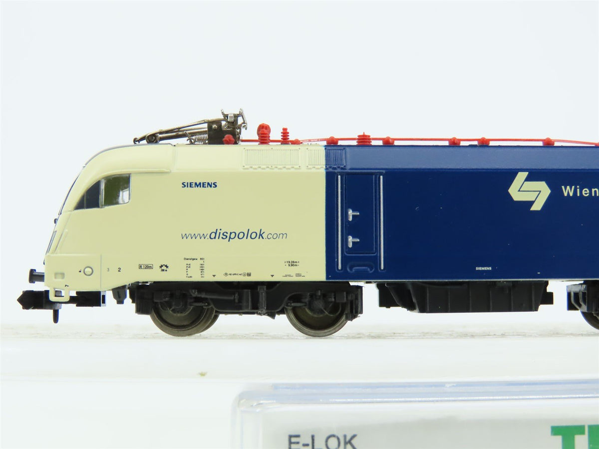 N Scale Minitrix 12551 WLB Wiener Lokalbahnen ES64 Electric #524-9 - DCC Ready