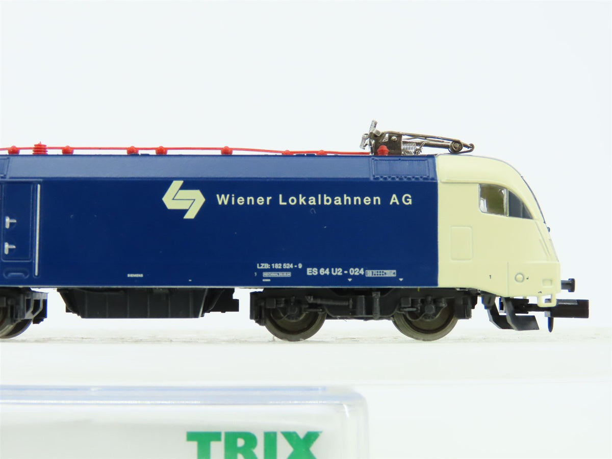 N Scale Minitrix 12551 WLB Wiener Lokalbahnen ES64 Electric #524-9 - DCC Ready