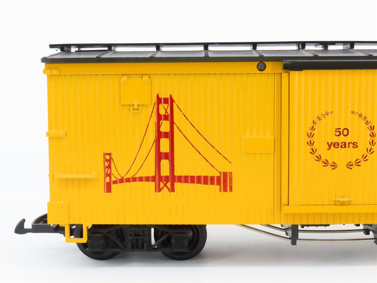 G Scale LGB 1622 San Francisco Golden Gate Bridge 50 Years Box Car