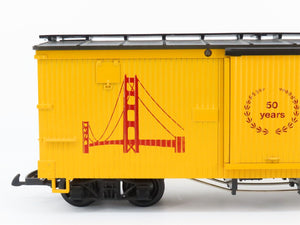 G Scale LGB 1622 San Francisco Golden Gate Bridge 50 Years Box Car
