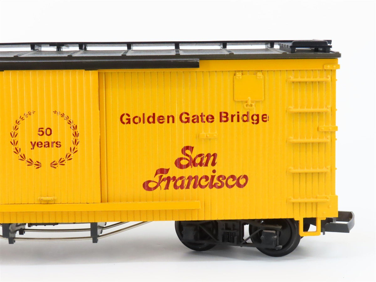 G Scale LGB 1622 San Francisco Golden Gate Bridge 50 Years Box Car