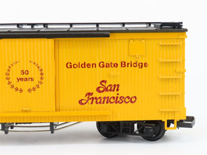 G Scale LGB 1622 San Francisco Golden Gate Bridge 50 Years Box Car