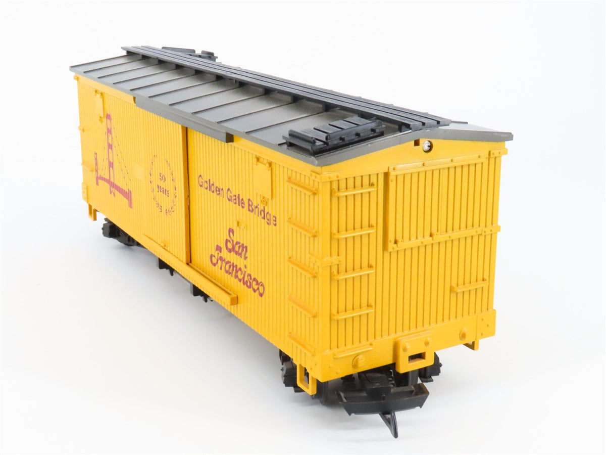 G Scale LGB 1622 San Francisco Golden Gate Bridge 50 Years Box Car