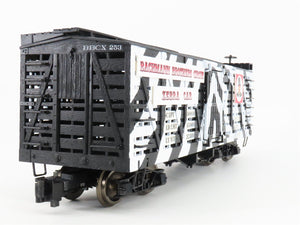 G Bachmann Big Haulers 98384 BBCX Bachmann Brothers Circus Zebra Stock Car #253