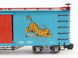 G Bachmann Big Haulers 92715 RBBX Ringling Bros Barnum & Bailey Tiger Box Car 32