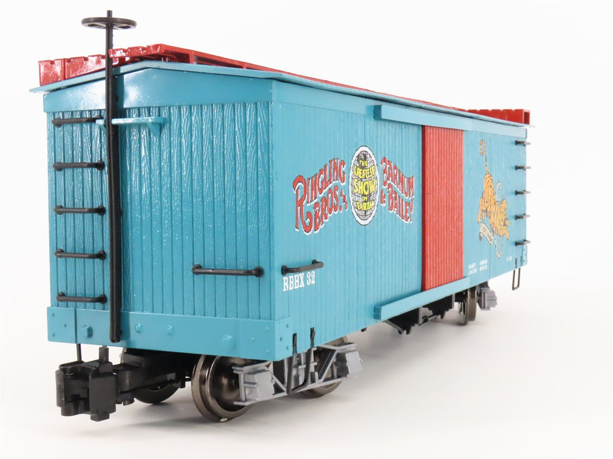 G Bachmann Big Haulers 92715 RBBX Ringling Bros Barnum &amp; Bailey Tiger Box Car 32