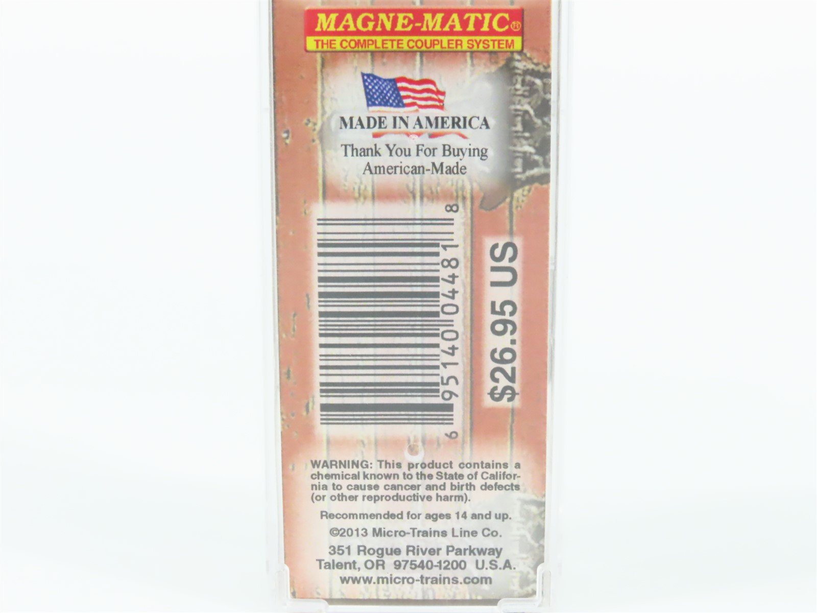 N Scale Micro-Trains MTL 05800536 NPKX Nuckoll's Packing Co 36' Wood Reefer #100